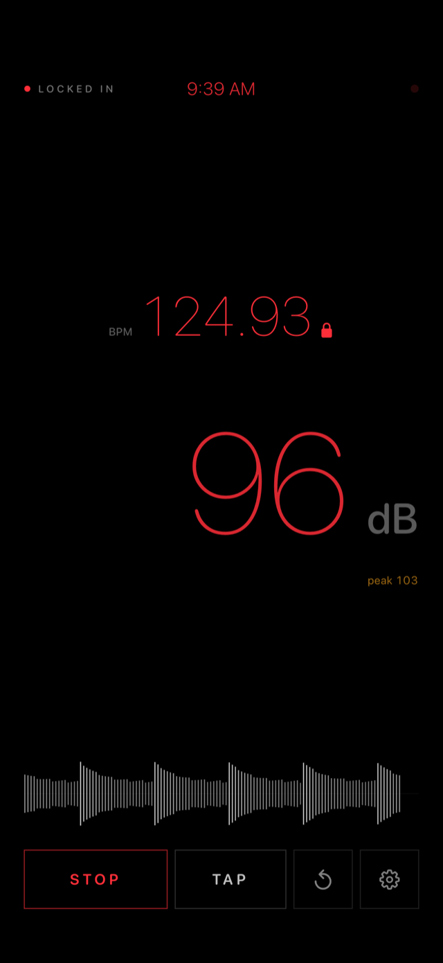 Booth Assist - Booth level readout with peak hold