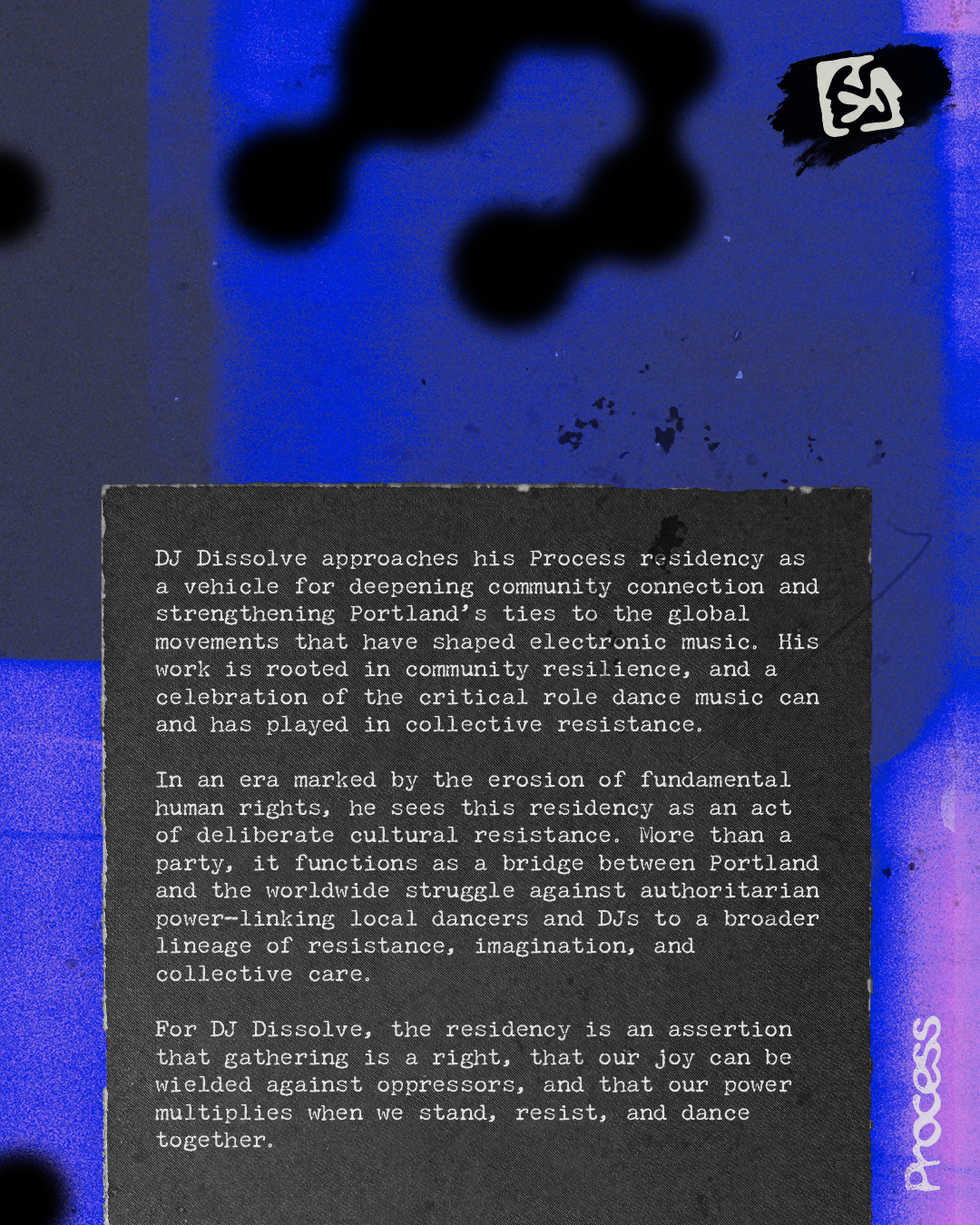 DJ DISSOLVE invites: JADALAREIGN - Residency statement