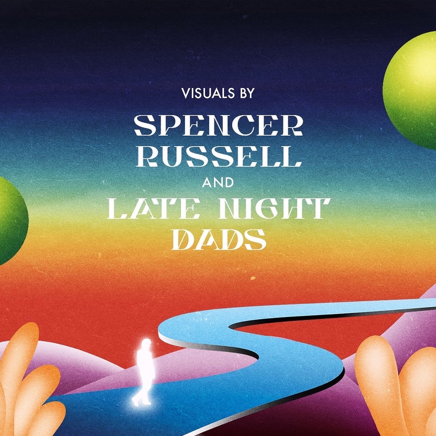 Dusky - Visuals by Spencer Russell + Late Night Dads - promo design by Jason Burns