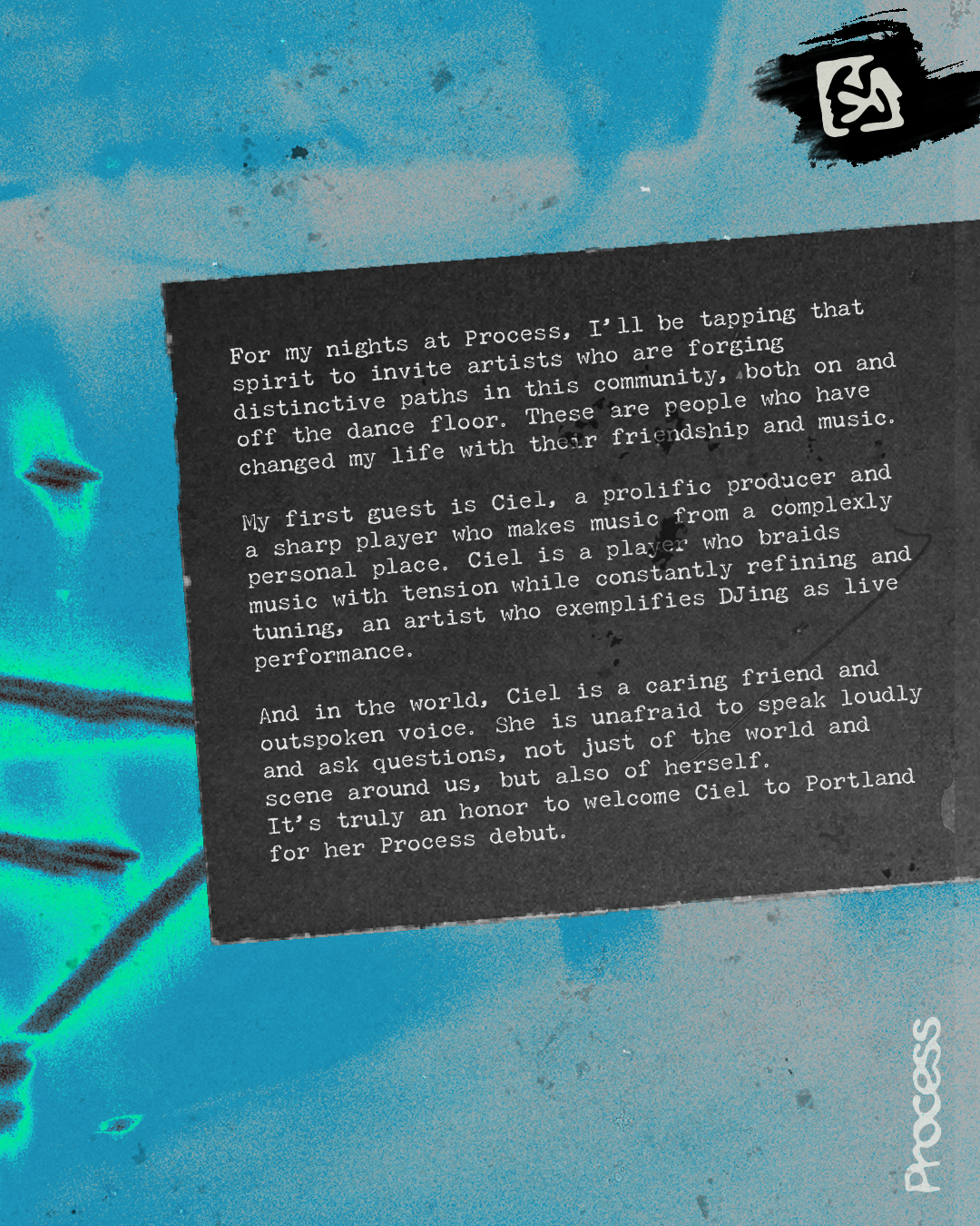 SPRKLBB invites: Ciel - Residency statement