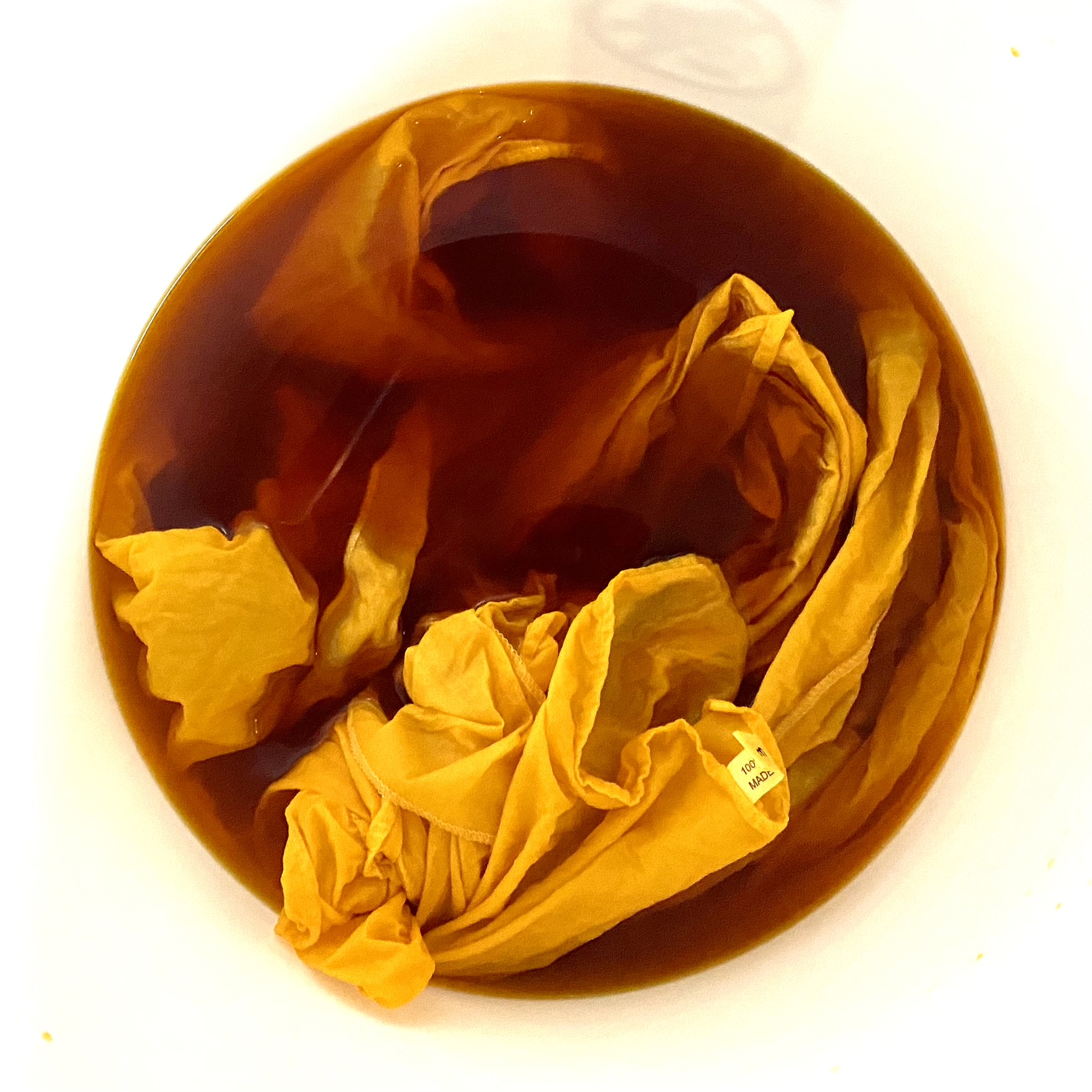 Procion Garment Dyeing - Golden amber bath