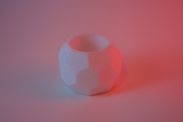 Geo Candle - The printed diffuser, unlit