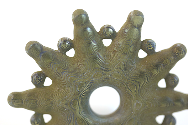 Metaball Stars - Radial form head-on, central bore