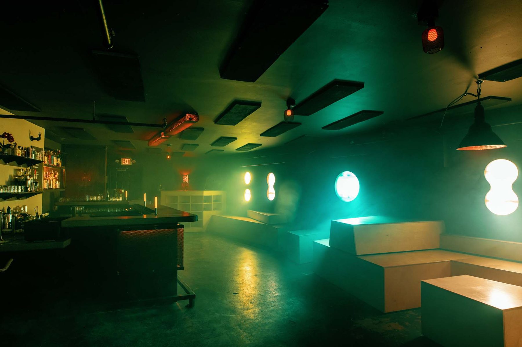 Process Nightclub - Lounge, green wash